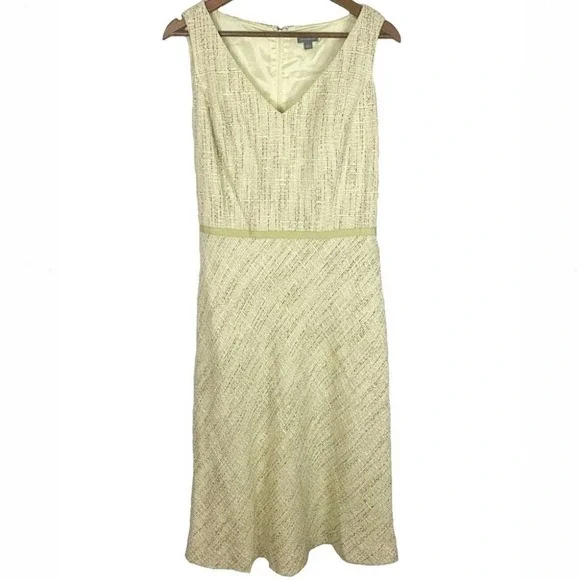 Ann Taylor Boucle Tweed Blazer Dress 2-Piece Suit - Picture 8 of 14